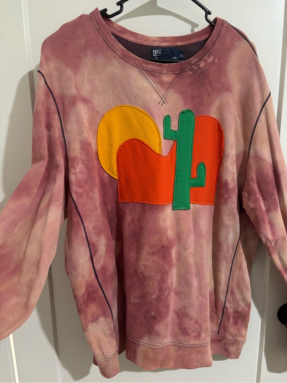 Ralph Lauren custom Tie-Dye Desert Graphic Crewneck Sweatshirt